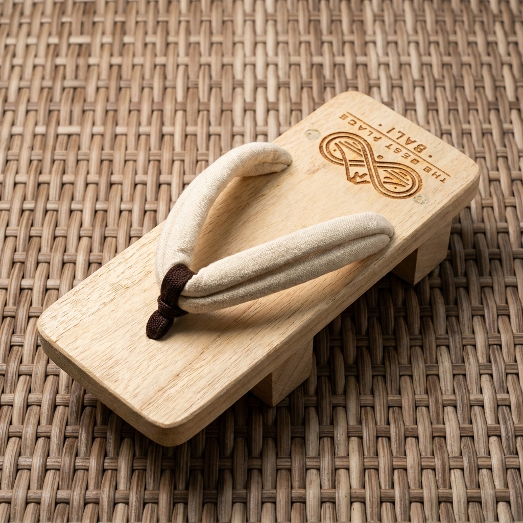 Geta The Best Place Bali — Ceremonial geta · Handmade in Bali, view 4