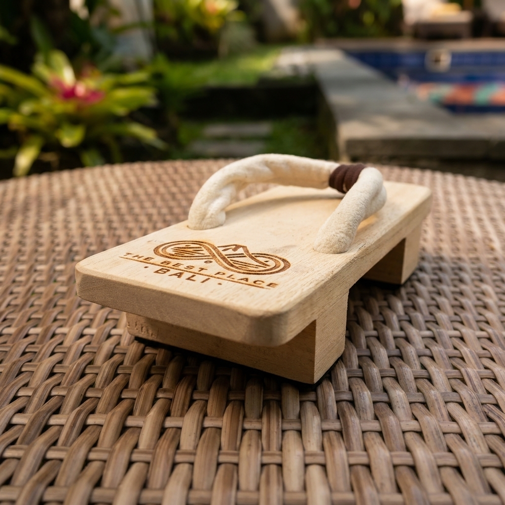 Geta The Best Place Bali — Ceremonial geta · Handmade in Bali, view 3