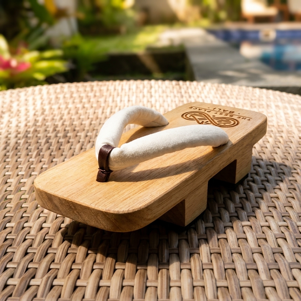 Geta The Best Place Bali — Ceremonial geta · Handmade in Bali, view 2