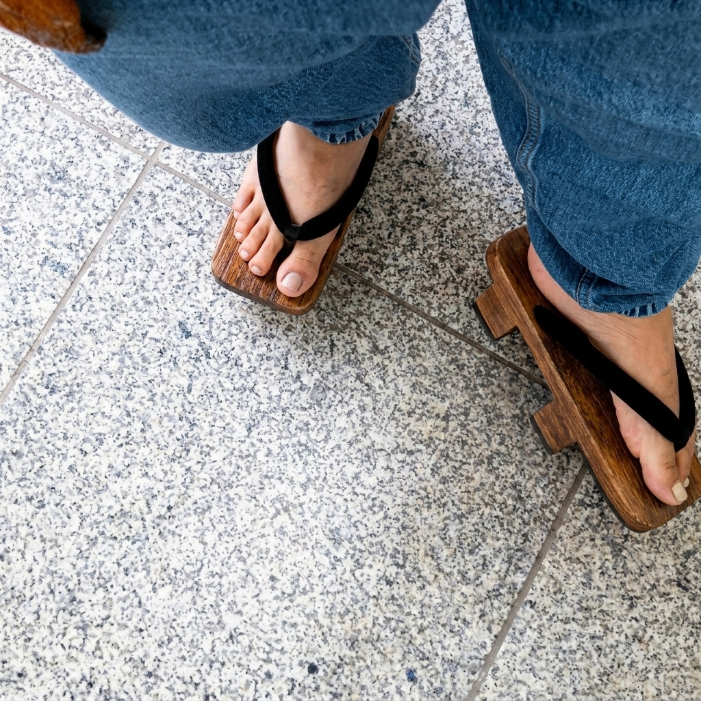 Geta The Best Place Bali — Ceremonial geta · Handmade in Bali, view 5