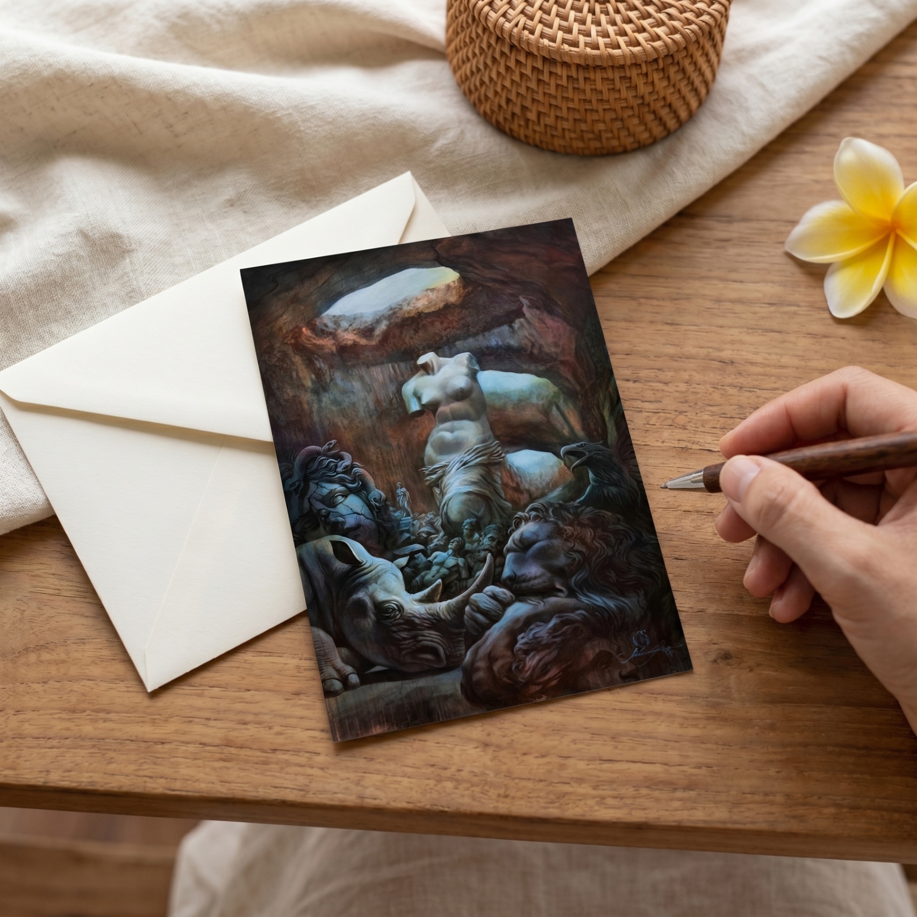 The Four Icons Signed Postcard Set — By Evgeniy Lapchenko · Edition of 77 sets, view 5